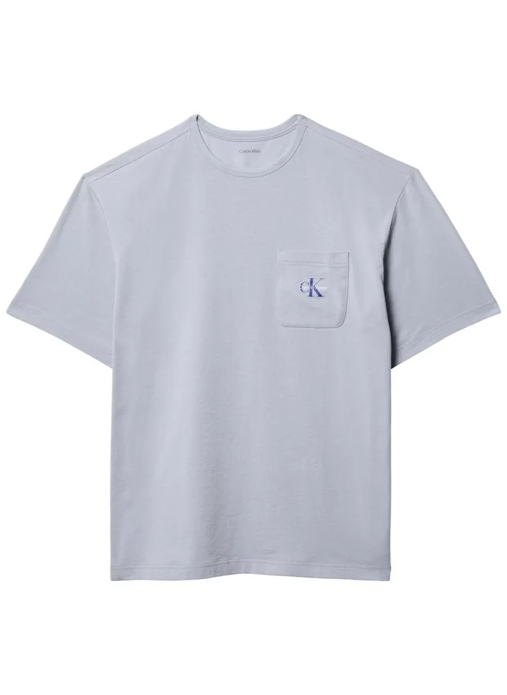 CALVIN KLEIN  Pyjama Top - Icon Cotton Stretch for Men | Best Price UAE